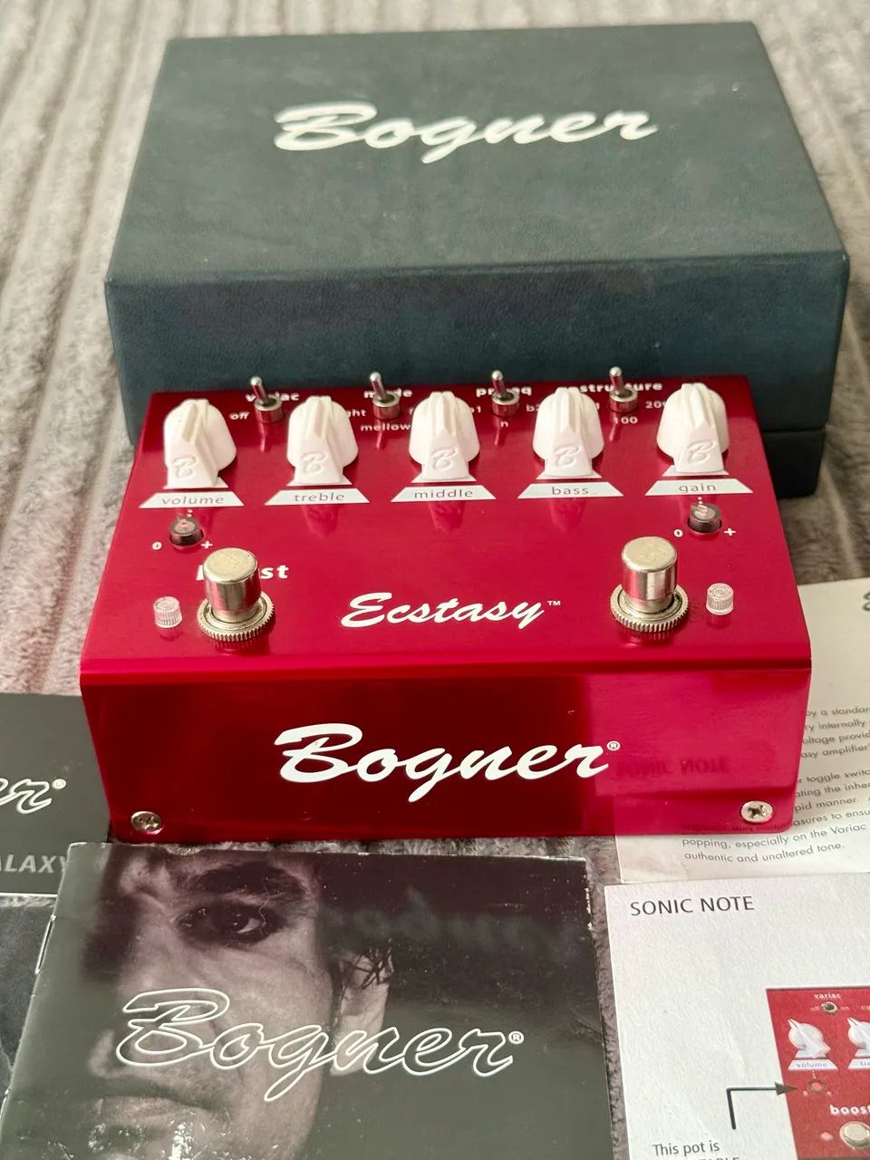 Bogner Ecstasy Red Overdrive/distortion. - Instrumentos musicais