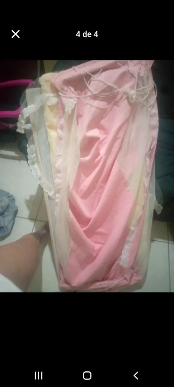Rede berço nova, nunca usada. Retirada por conta do cliente. - Foto 3
