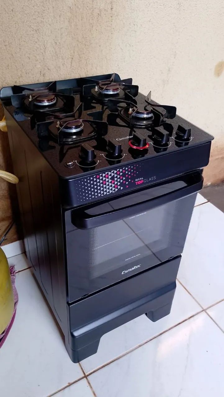 Fogão Esmaltec ideal mesa vidro automático  - Foto 5