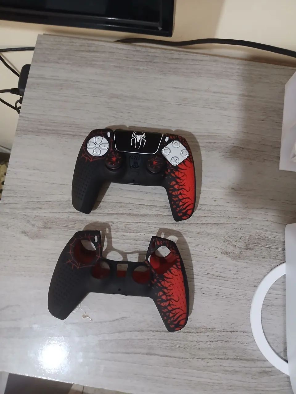 Controle  de ps5 original  + capa + base. - Foto 2