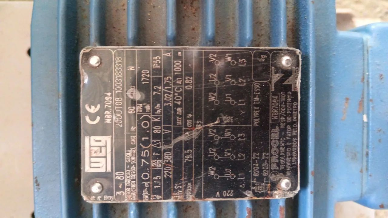 Motor trifásico - Foto 2