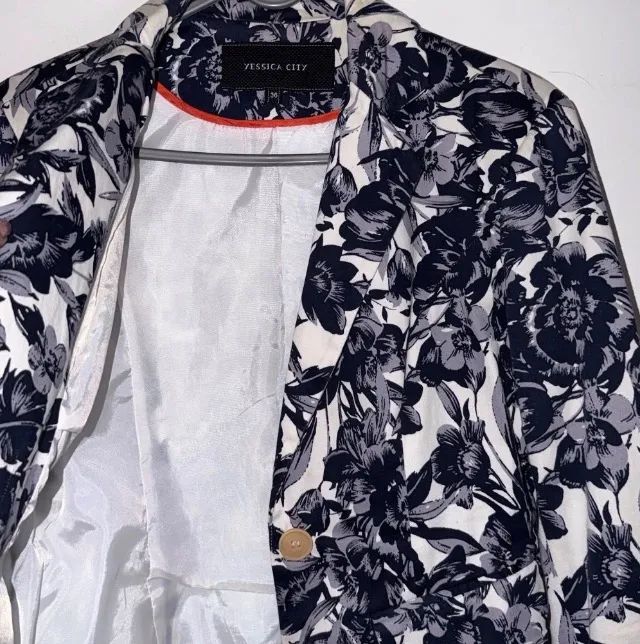 Blazer florido feminino - Foto 2