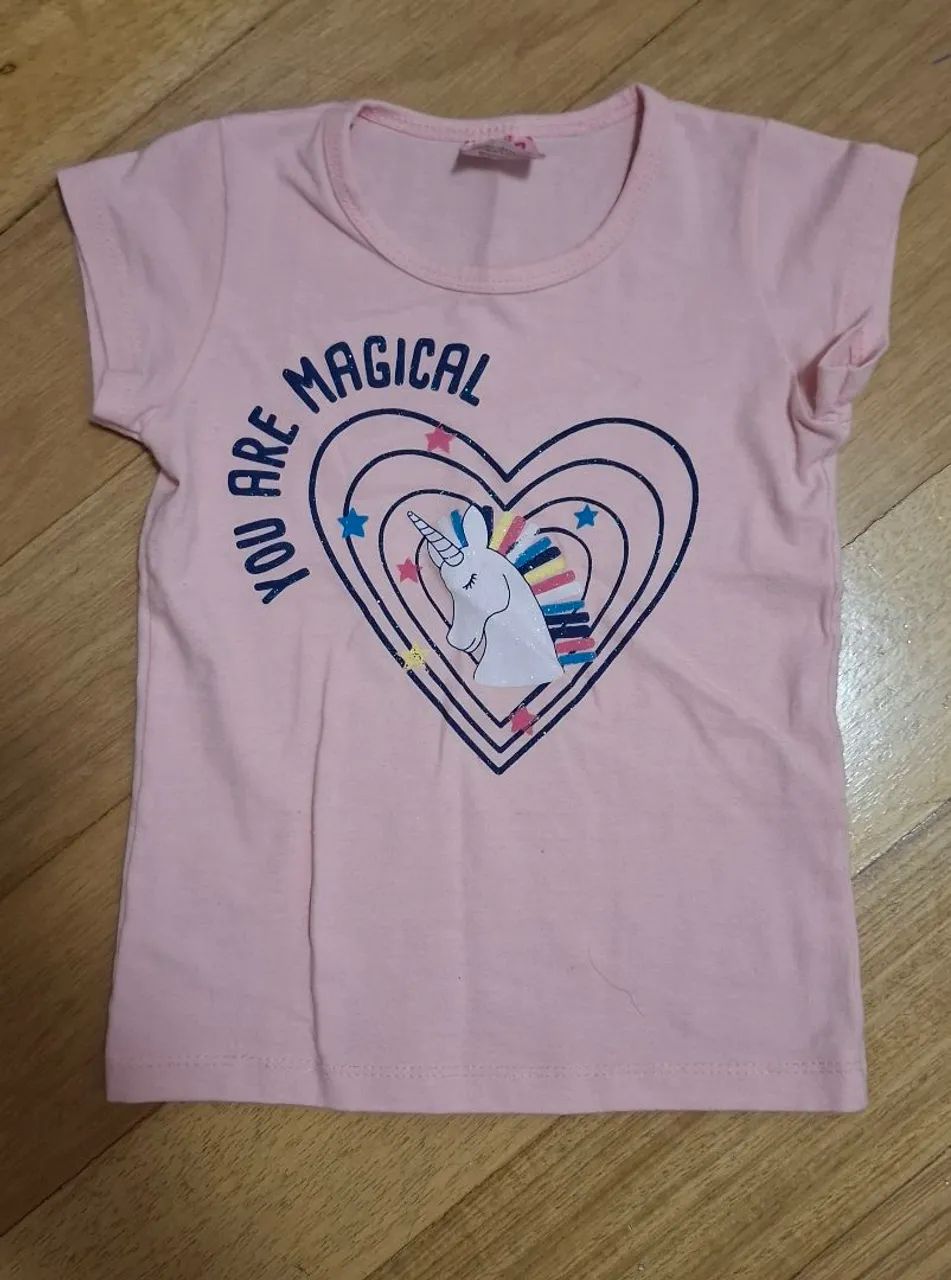 Duas camisas de longa curta infantis - Foto 2