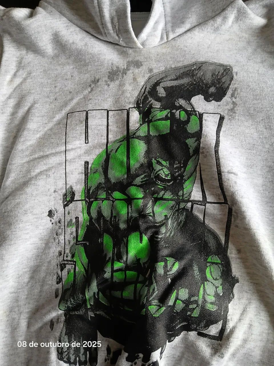 Blusão Moletom infantil Hulk Tam. 4 - Foto 2