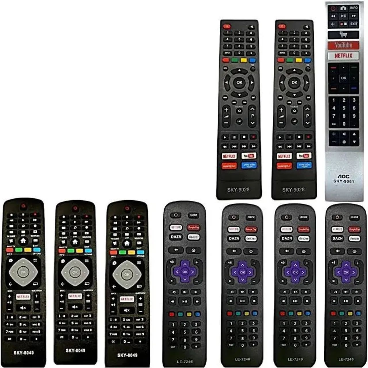 Controles de tv  - Foto 2