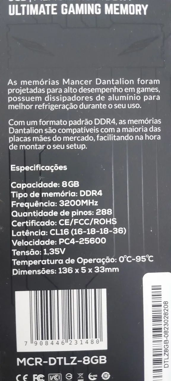 MEMÓRIA RAM DDR 4 - Foto 2