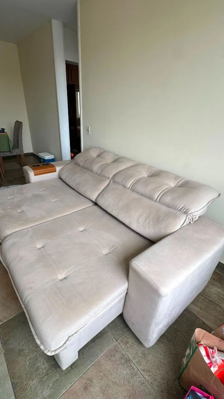 Sofá Retratil Inclinavel 4 lugares - Foto 2
