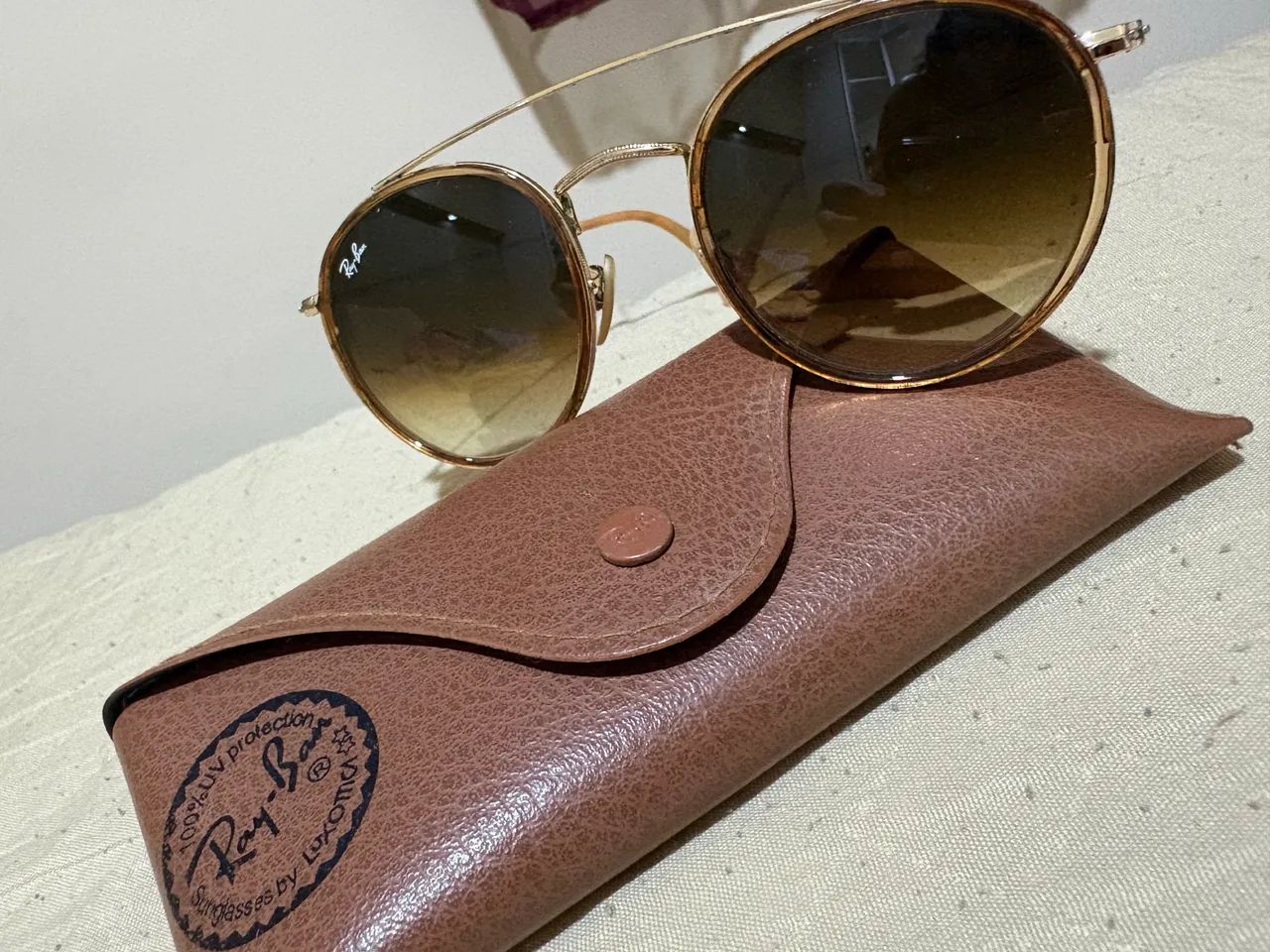 Ray Ban Dourado - Foto 3