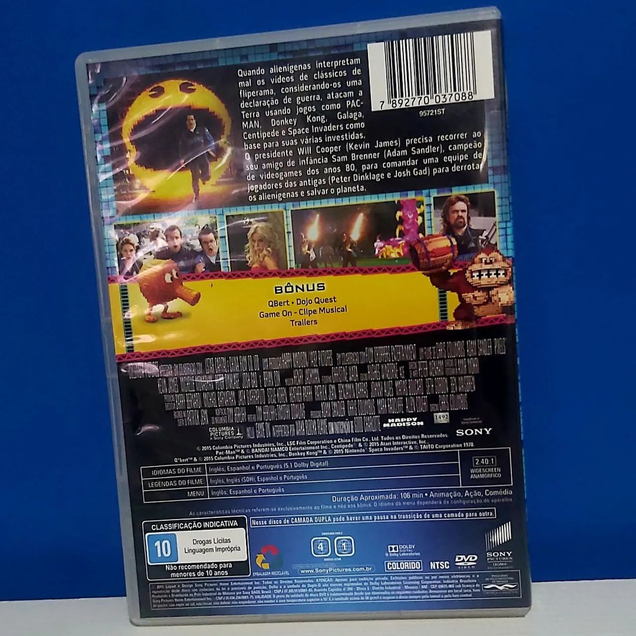Pixels - DVD em perfeito estado  - Foto 2