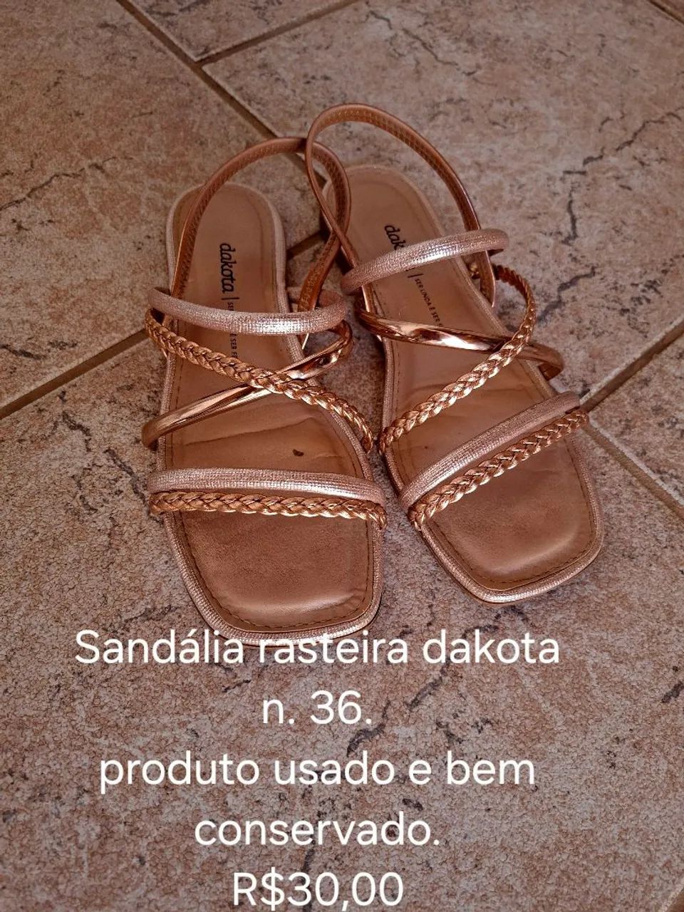 Sandália rasteirinha - Dakota