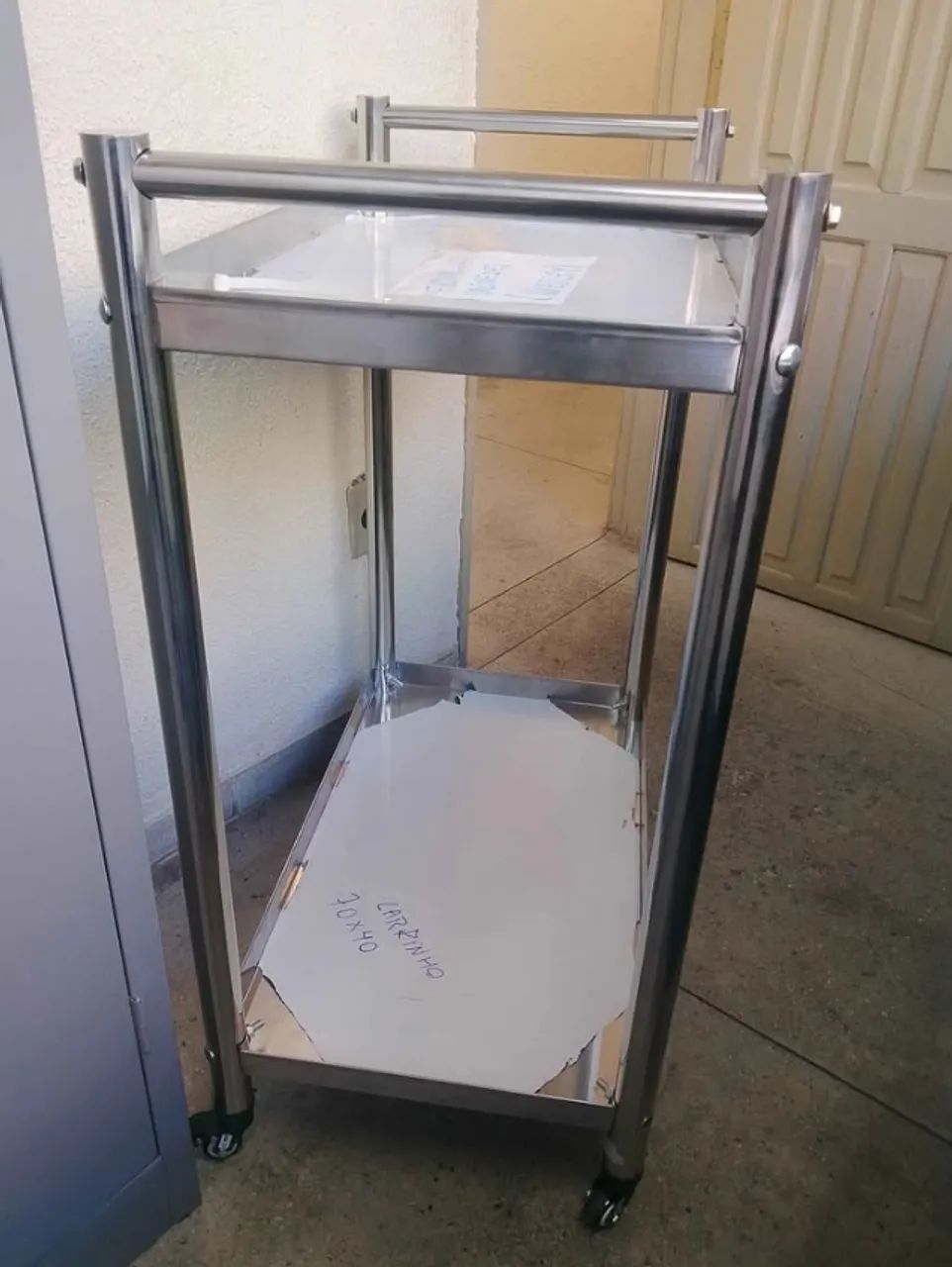 Carrinho inox - Foto 2