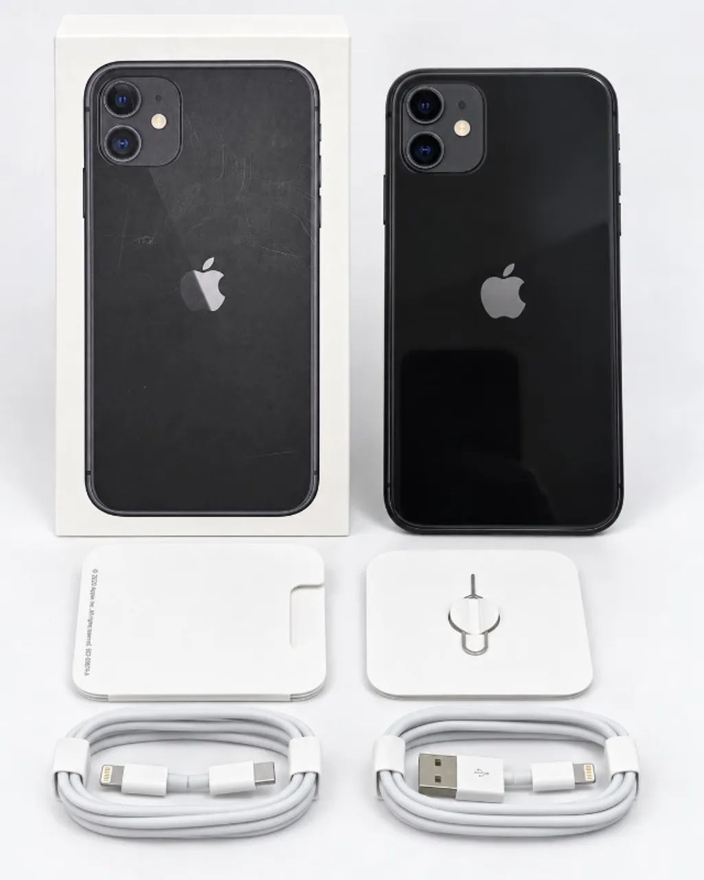 iPhone 11 64GB Preto + Caixa + 2 Cabos - Foto 2