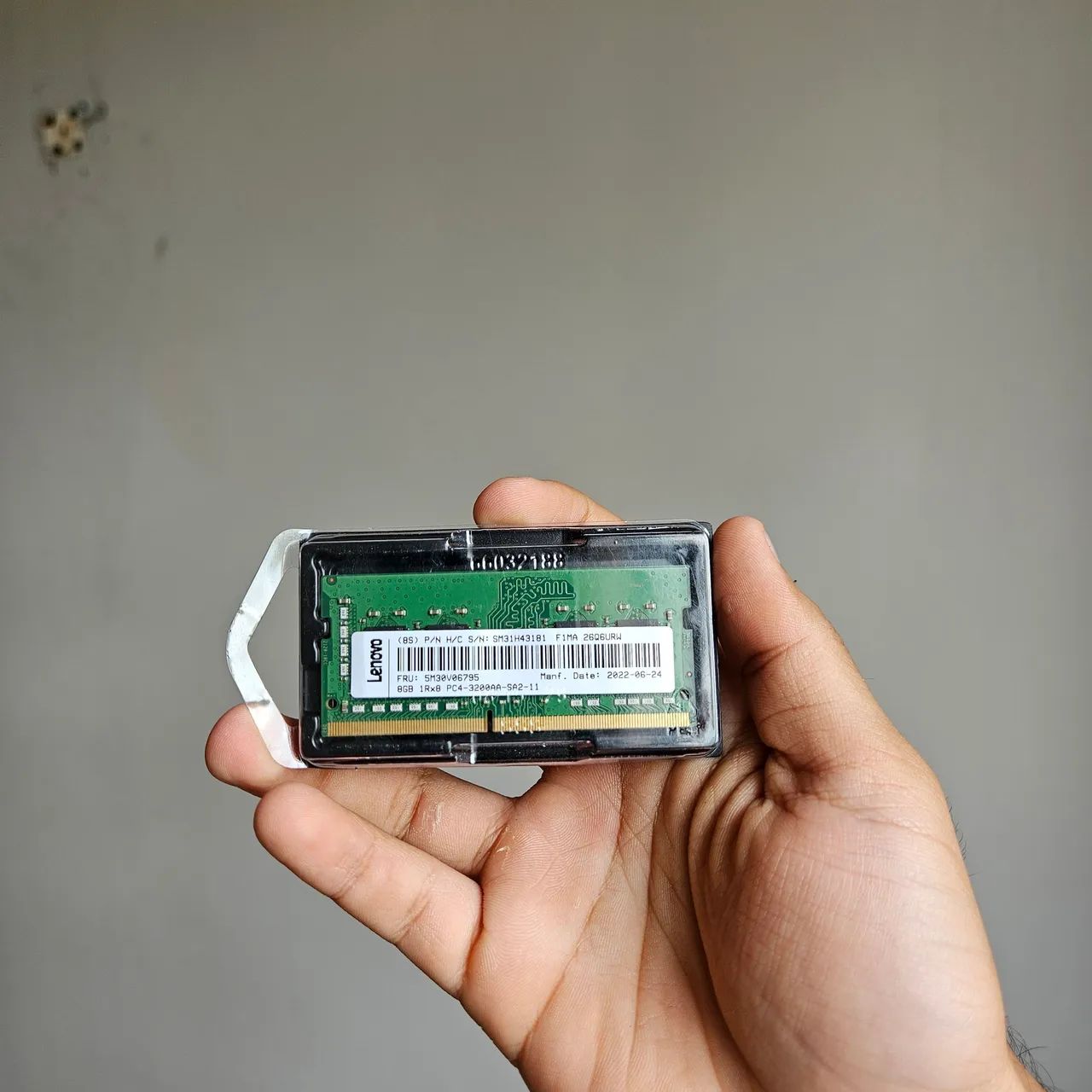 Memória Ram notebook 8gb 3200mhz nova