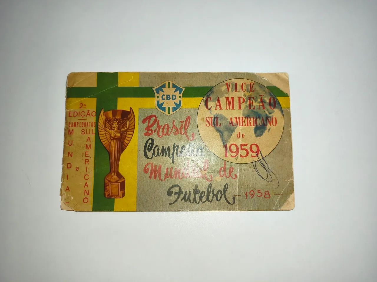 Álbum de figurinhas Copa do mundo 1958  - Foto 2