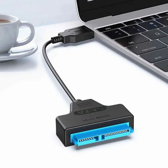 cabo sata 3 para ssd hd notebook USB 2.0 - Foto 4