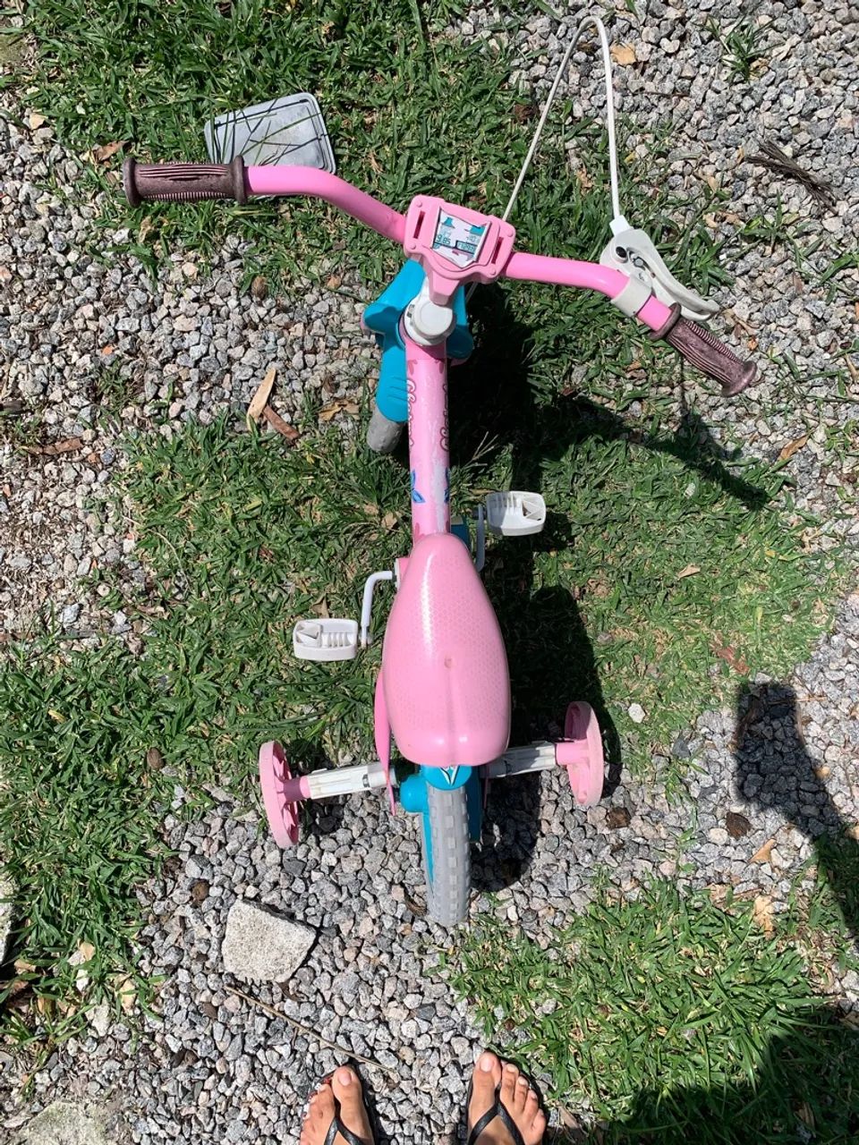 Bicicleta infantil rosa  - Foto 3