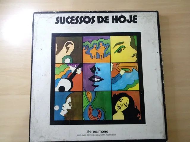 Disco de Vinil Lp Sucessos de hoje