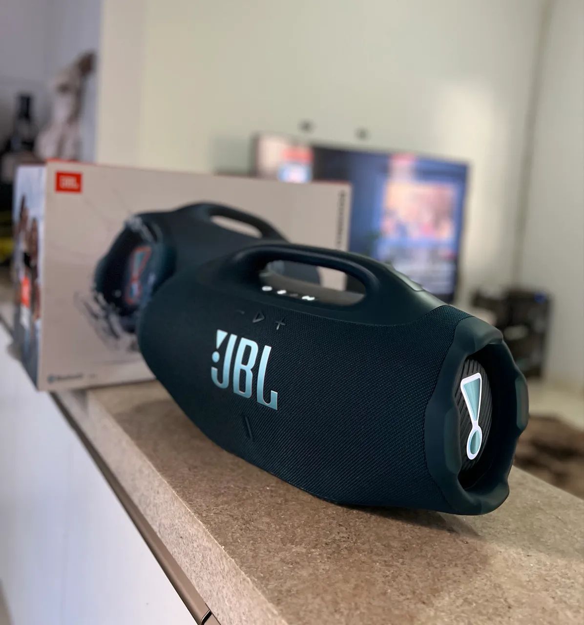 JBL Boombox 4 com caixa impecável  - Foto 2