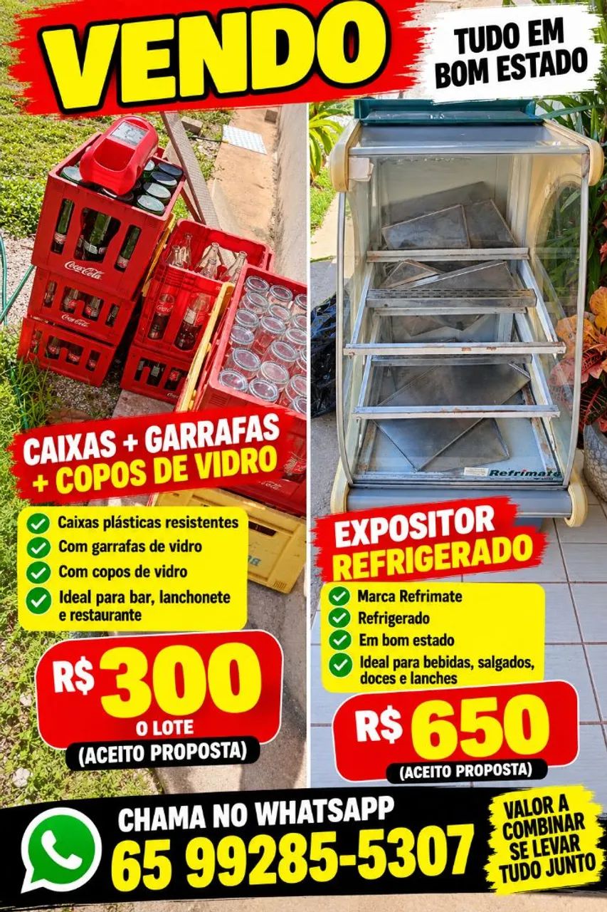 Estufa de salgado e engradado 