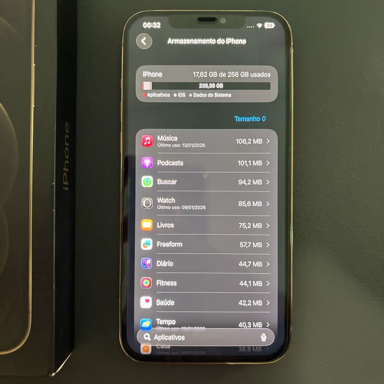 Iphone 12 Pro Max 256GB - Defeito - Foto 4