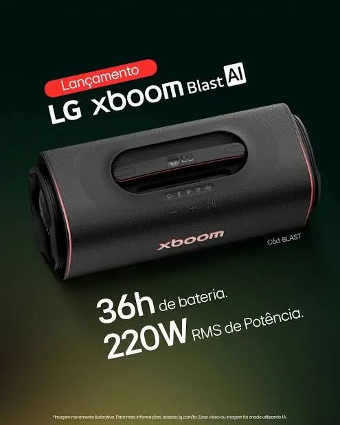 Caixa De Som LG Xboom Blast