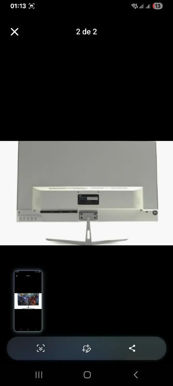 Monitor Gamer LED 24 " HQ Full HD 24HQ-GAMER 75 HZ  - Foto 2