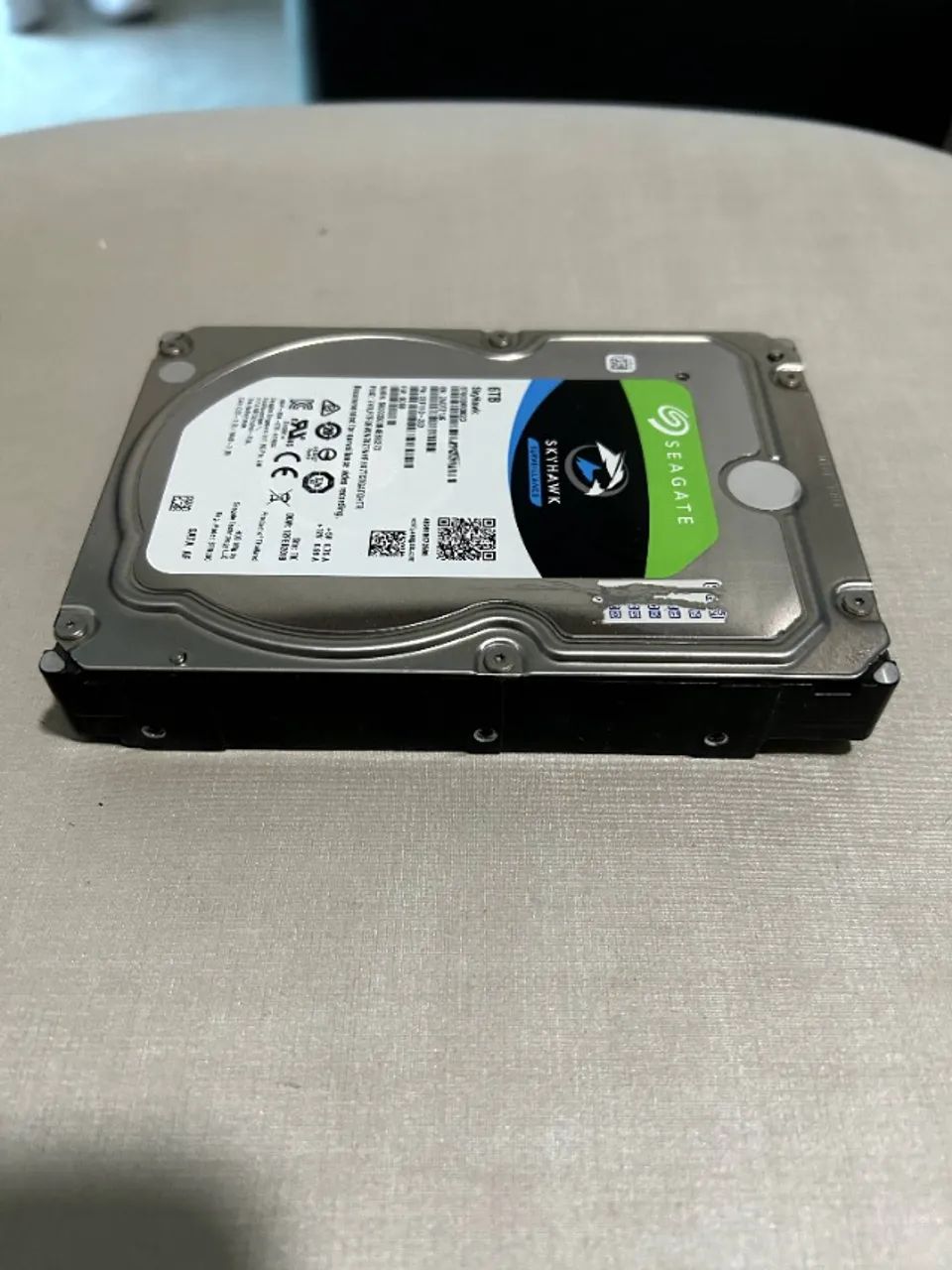 HD Seagate SkyHawk 6TB - Ideal CFTV DVR NVR (Vigilância) - Serve para PC desktop - Foto 2
