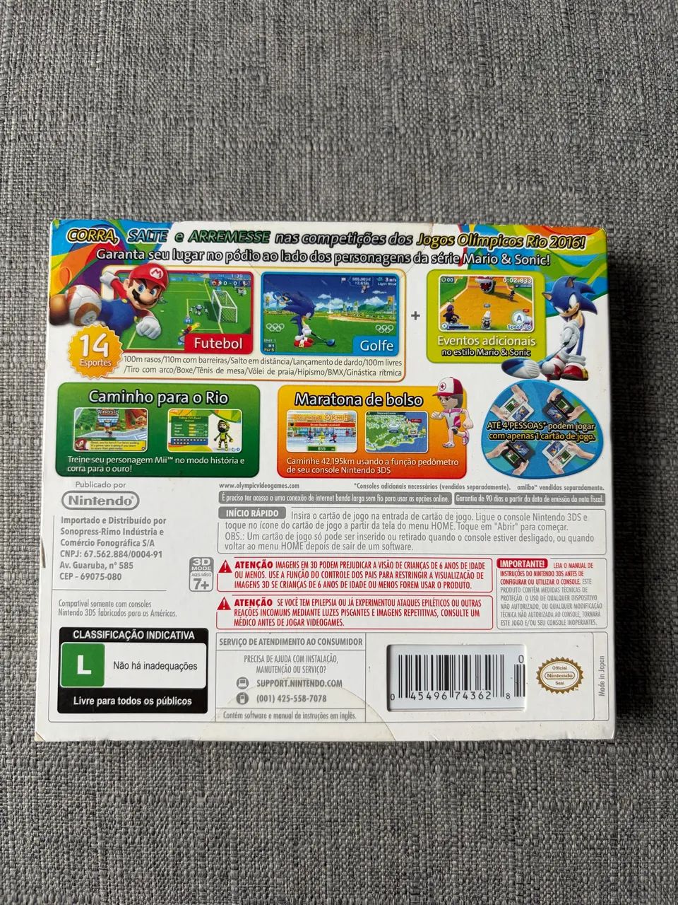 Mario & Sonic - Jogos Olímpicos do Rio 2016 - Foto 2
