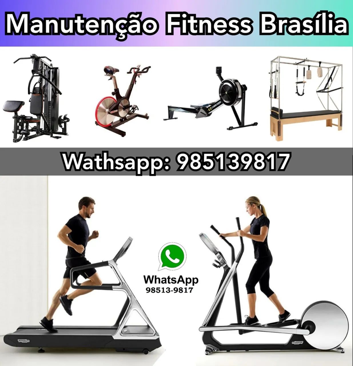 Conserto esteiras,bicicleta spinning, elíptico  - Foto 3