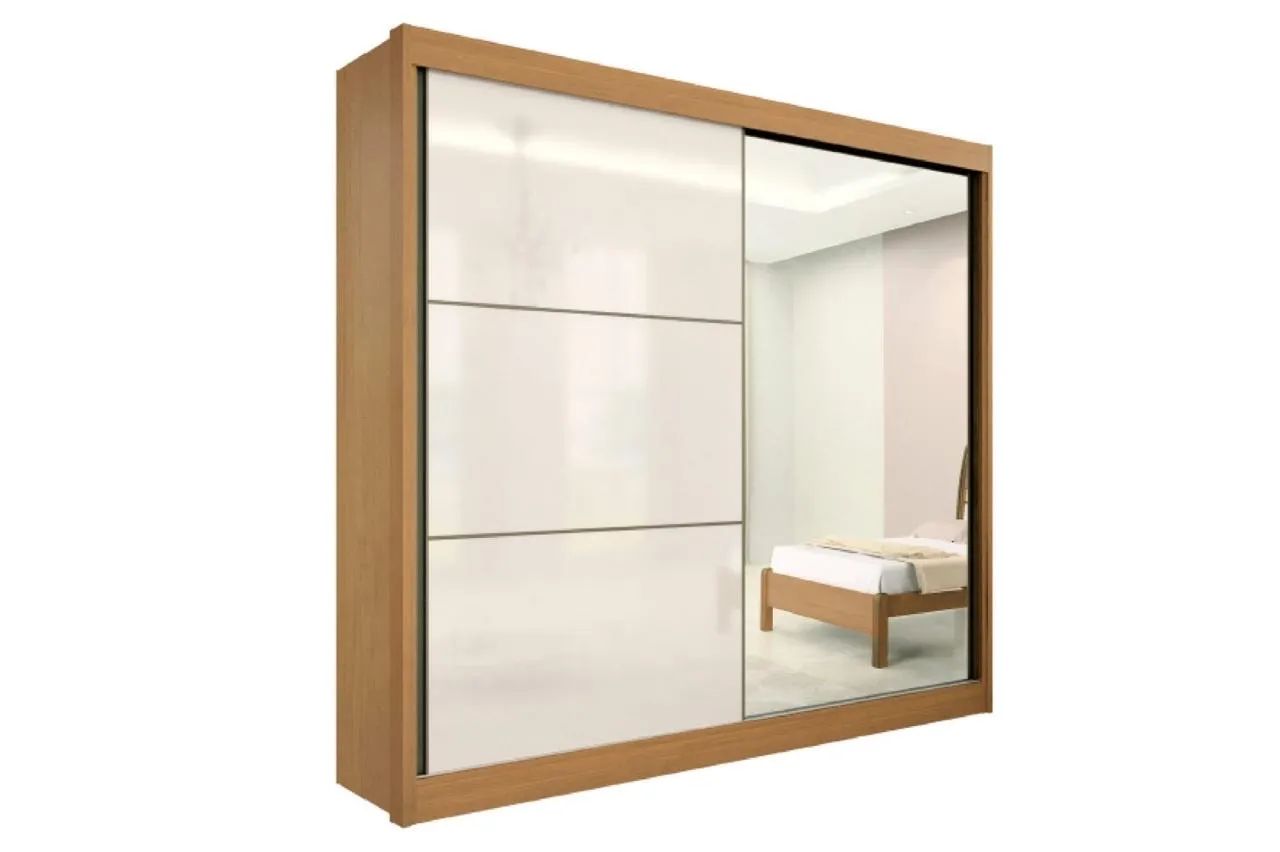 Guarda-Roupa com Espelho - Semi Novo