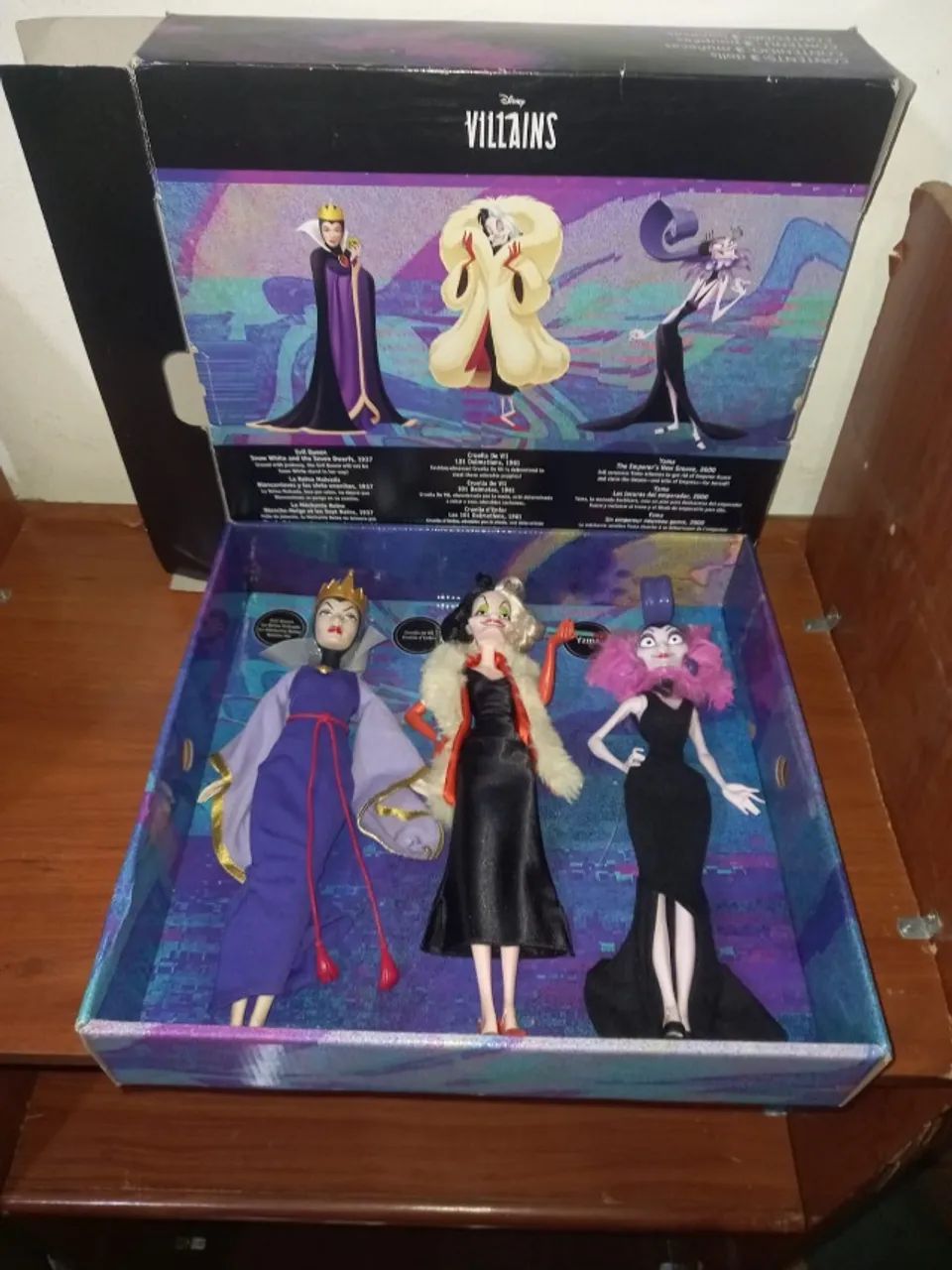 bonecas vilãs disney customizadas