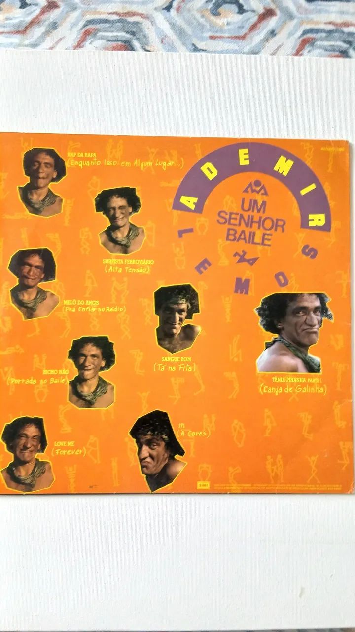 Disco vinil ademir lemos um senhor baile usado - Foto 2
