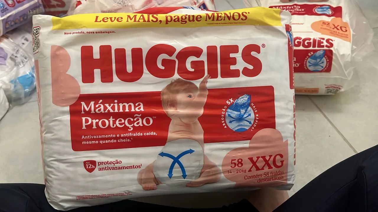 Fralda Huggies XXG 
