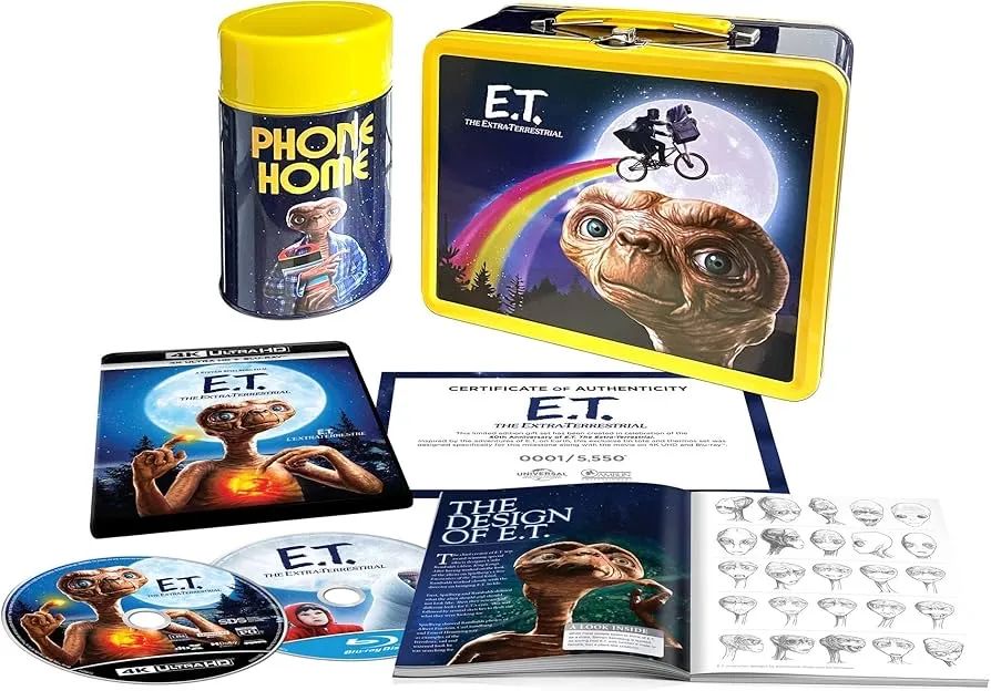 E.T. The Extra-Terrestrial Gift Set 4k + BD LACRADO Dub Leg - Foto 3