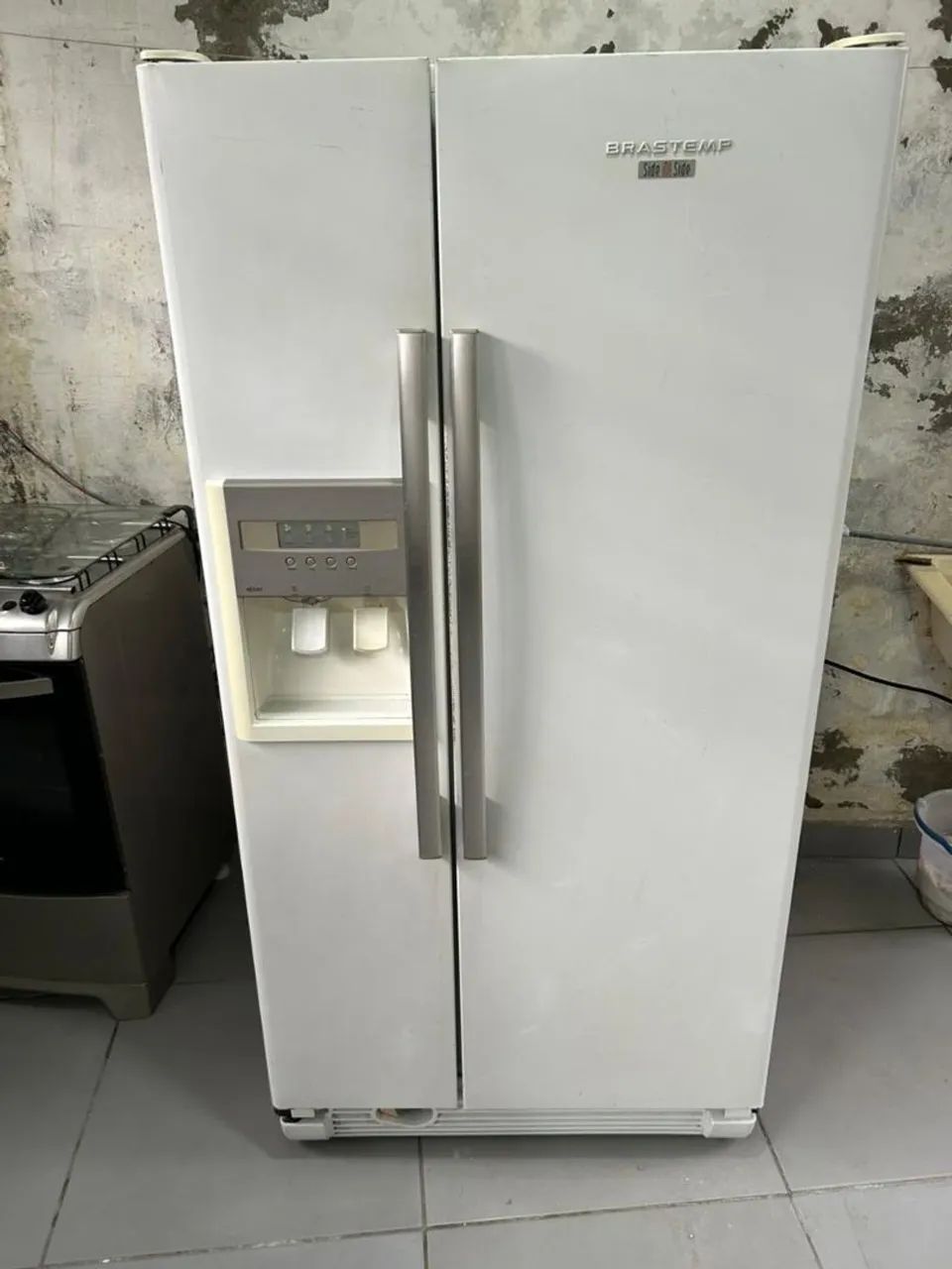 Geladeira Brastempo Side by Side BRS62