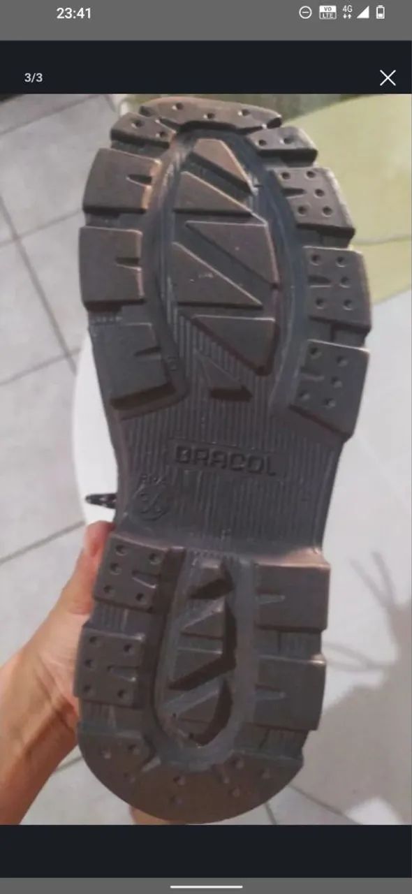 Bota de trabalhar bracol65606296539778122