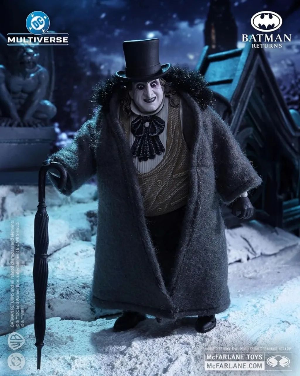 The Penguin Pinguim Batman Mcfarlane Toys DC - Lacrado - Foto 3