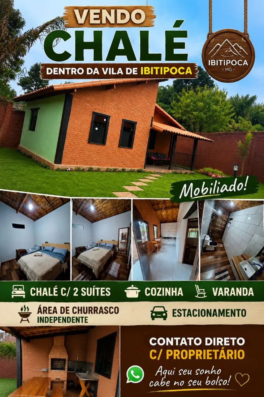 Vendo chalé em Ibitipoca MG - Foto 2