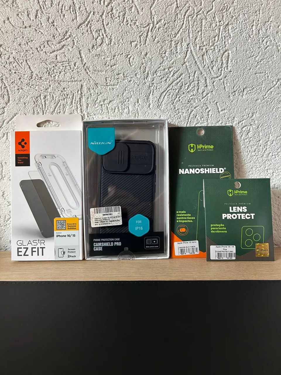 KIT PROTEÇÃO PREMIUM PARA IPHONE 16 - Foto 2