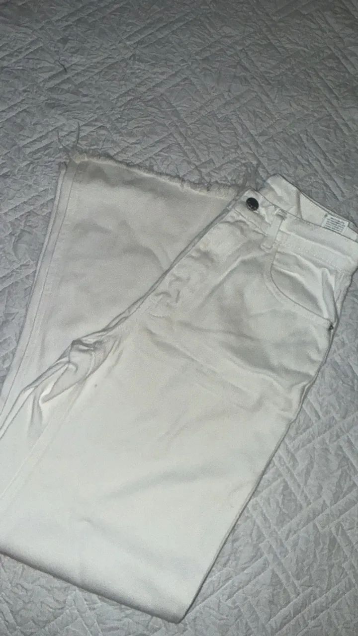CALÇA JEANS BRANCA  - Foto 3
