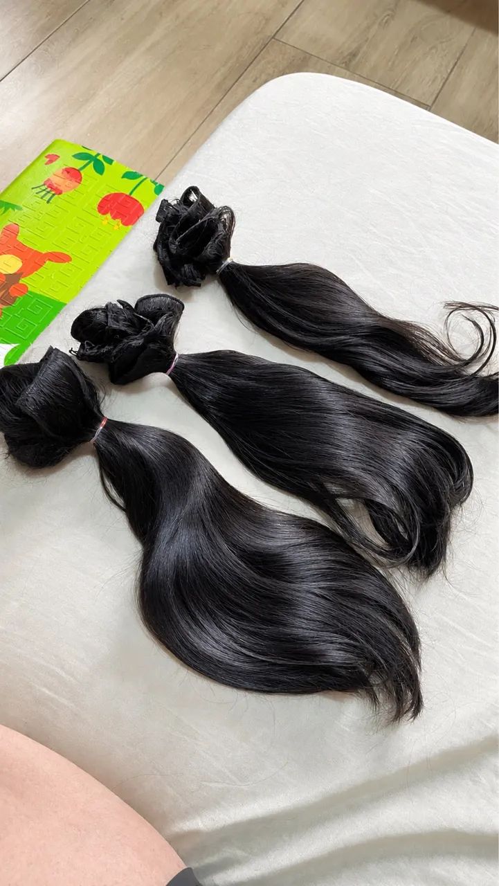 Cabelo humano brasileiro ondulado - Foto 3