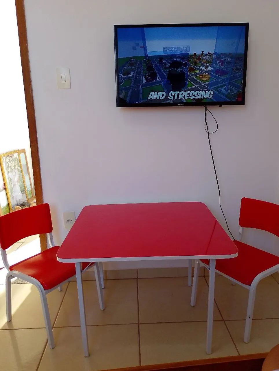 Mesa escolar infantil 