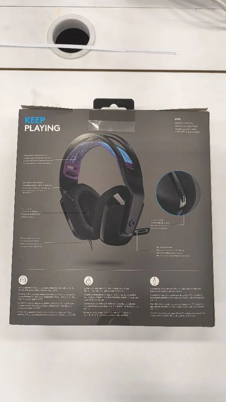 Headset gamer Logitech  - Foto 3