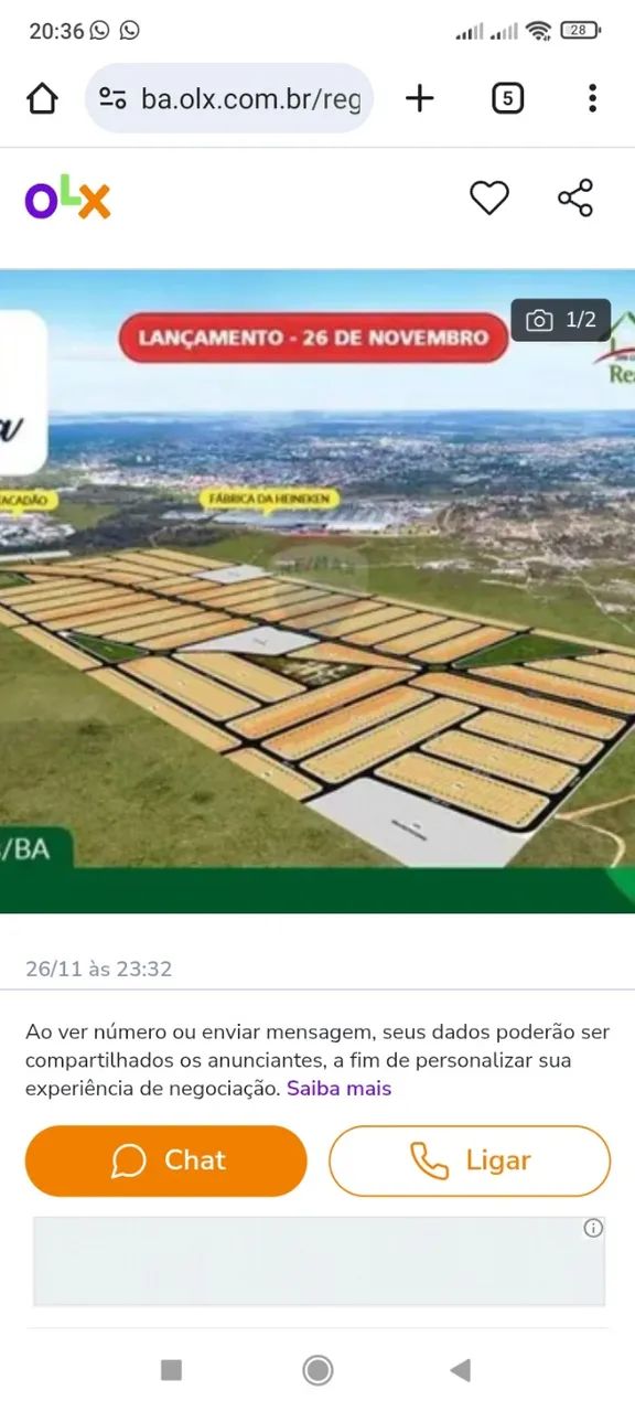 Terreno próximo ao condomínio Jardim Europa  - Foto 7