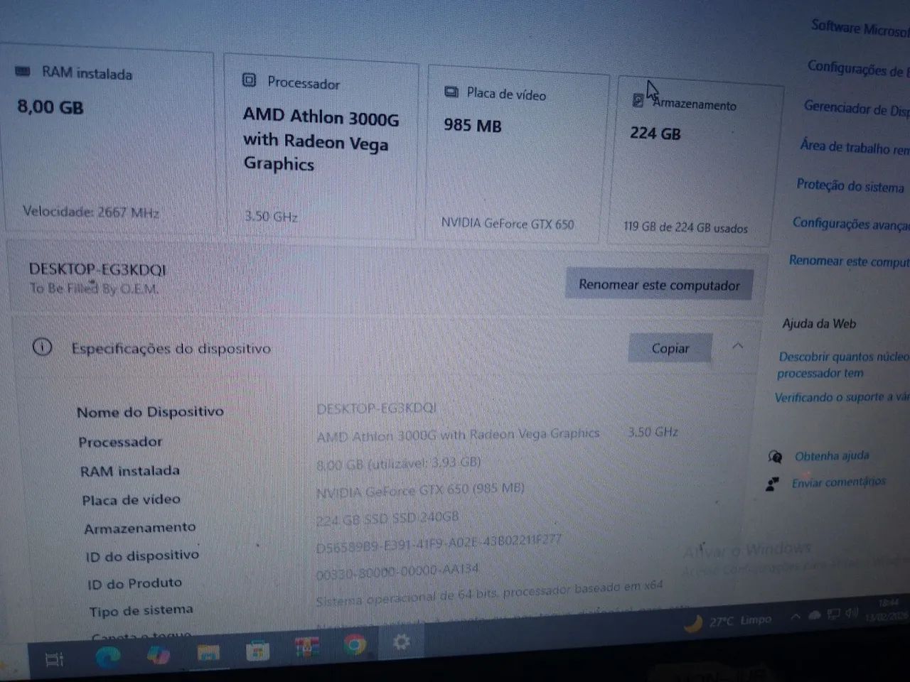 PC semi gamer - Foto 5