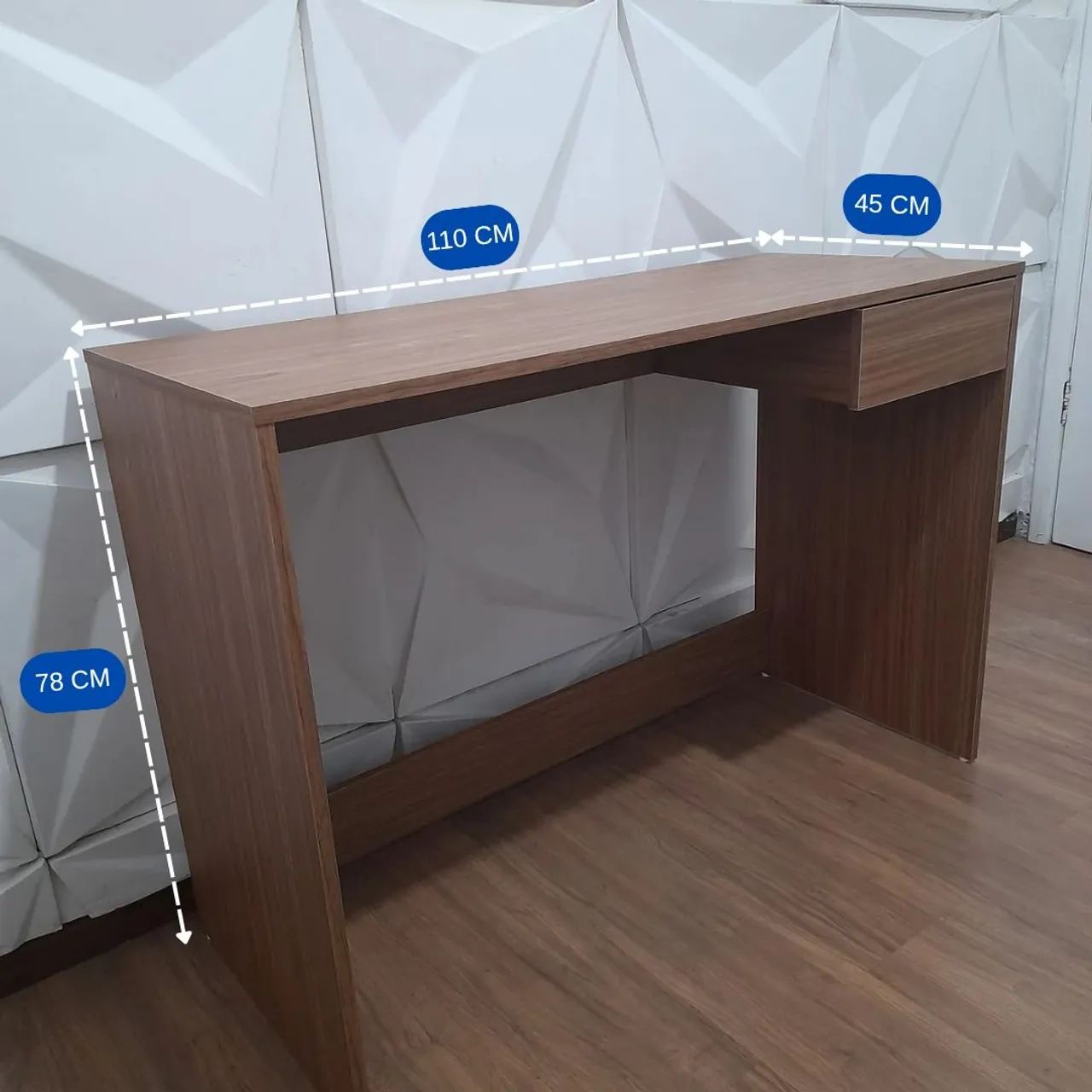 Escrivaninha Home Office 100% MDF - NOVA - Foto 5