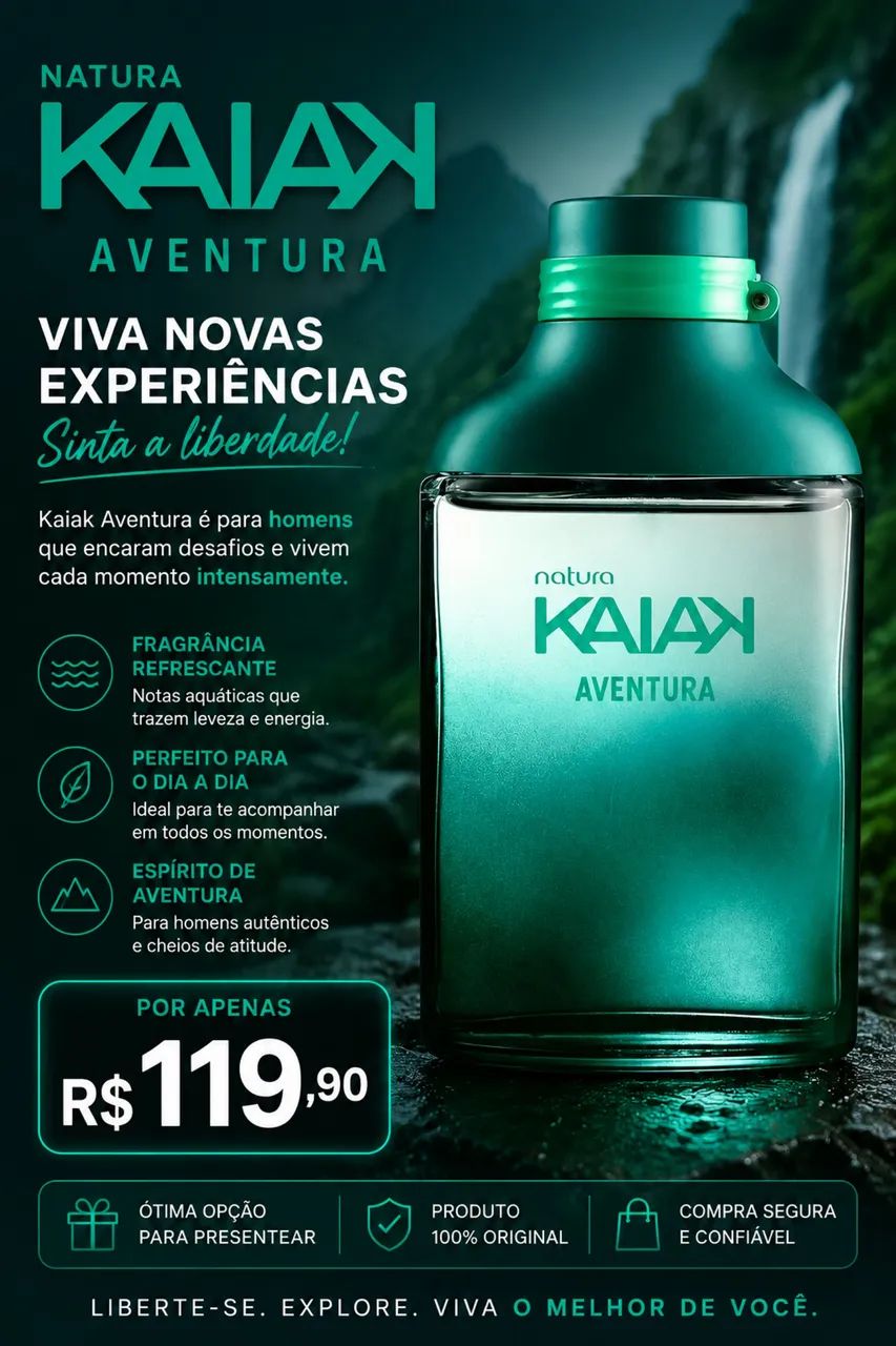 Kaiak Aventura Masculino Natura 