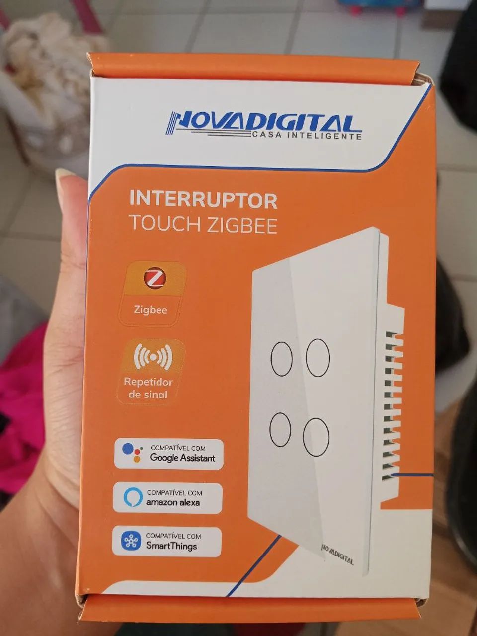 Interruptor touch 4, 3, 2 pontos - Foto 3