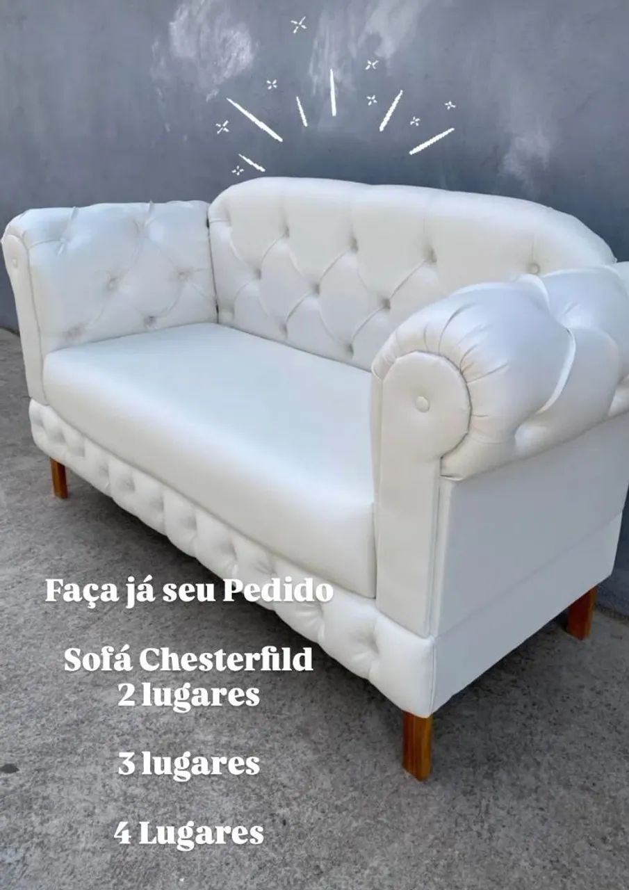 SOFÁ CHERSTTERFILD PERSONALIZADO  - Foto 2