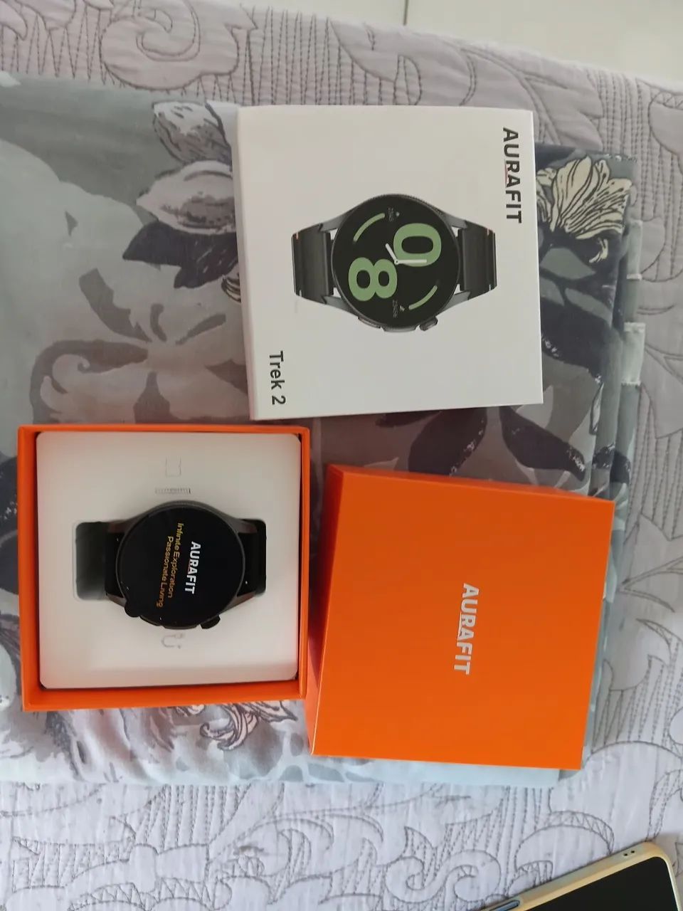 Relógio smartwatch aurafit trek 2 - Foto 3